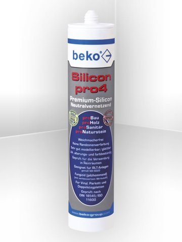 Beko Versiegelung transparentes Silicon für Abdichtungen...