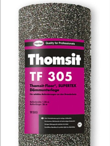 wTF305 Thomsit Dämmung  TF 305 Thomsit-Floor Supertex Dämmunterlage