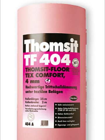 wTF404 Thomsit Dmmung  TF 404 Thomsit-Floor Tex-Comfort