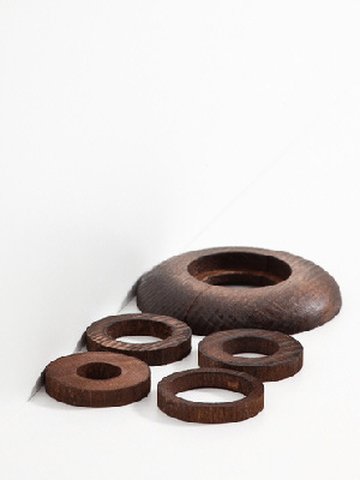 Sdbrock Sockelleisten Rohrabdeck Nussbaum Rohrabdeckrosette mit Adapter fr DS 12, 15, 18, 22mm sbzb122223