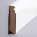 wsbs719.096 S�dbrock Sockelleisten MDF Wei� Fussleiste,...