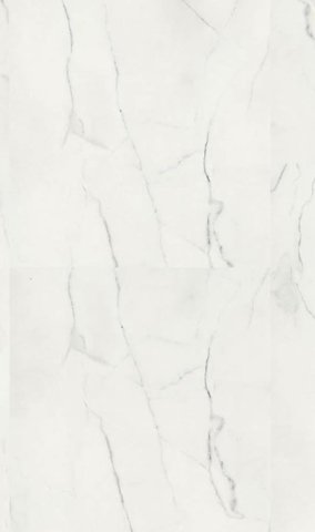 Wineo 1500 Stone XL Purline PUR Bioboden White Marble Fliesen zum Verkleben