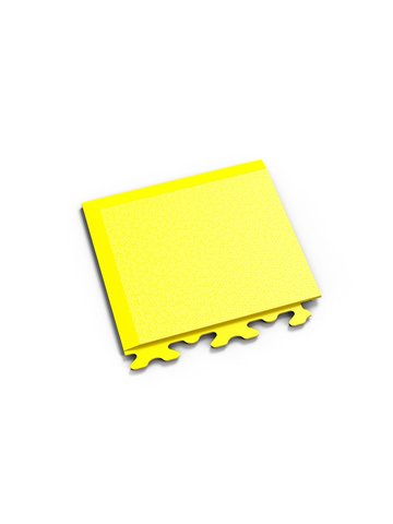 Muster: m-w2036-12 Profilor Ecke , verdeckt Invisible Variante A oben links, passend zu Profilor PVC Klick-Fliesen Invisible Yellow
