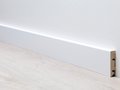 BerryAlloc Sockelleisten wei�e MDF-Sockelleiste - nur in...