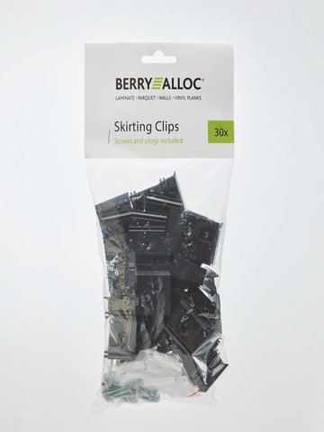 BerryAlloc Spirit/Zenn Montageclips - für Sockelleisten...