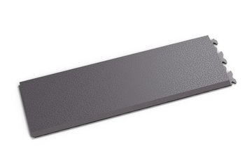 Profilor Auffahrt - Kante Grey , verdeckt Invisible Variante A links, passend zu Profilor PVC Klick-Fliesen Invisible Eco