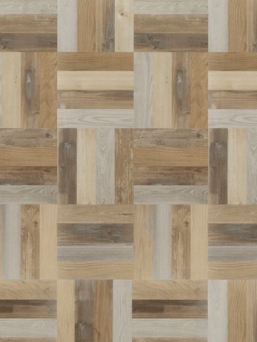 wA-89977 Adramaq Kollektion TWO Wood Planken zum Verkleben Squared Wood Grey