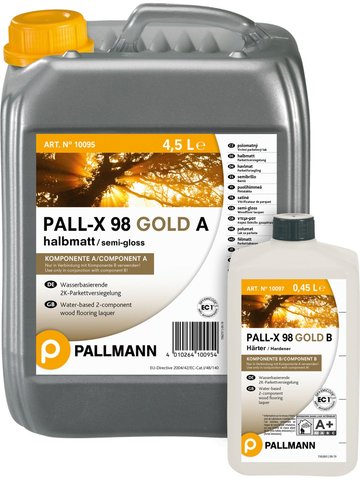 wPal77124577 Pallmann Boden-Lacke PALL-X 98 GOLD A+B matt