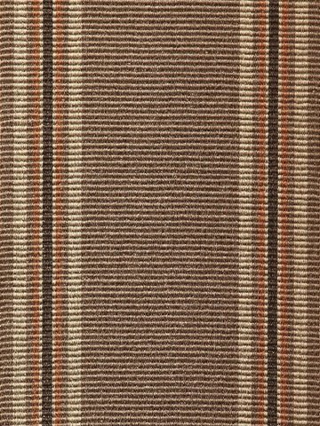 wMel390-52-k mellau Teppichlufer Sisal Boucle Streif mit...