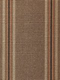 wMel390-52-k mellau Teppichlufer Sisal Boucle Streif mit...